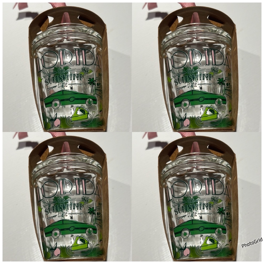 Starbucks Florida Ornament Been There 2020 Glass Christmas Gator Flamingo